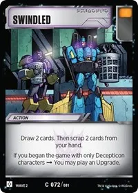 Swindled (Rise of the Combiners)