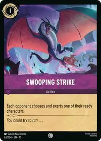 Swooping Strike (Whispers in the Well) — Lorcana TCG Card Value