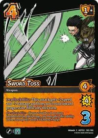 Sword Toss (Attack On Titan: Origins of Power) — UniVersus Card Value