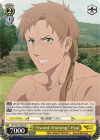 Sword Training Paul (Mushoku Tensei: Jobless Reincarnation)