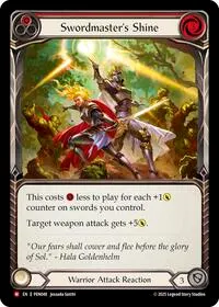 Swordmasters Shine Red (Compendium of Rathe)