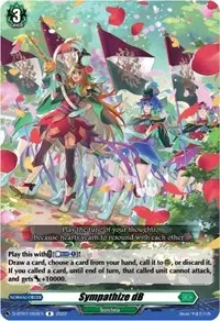 Sympathize dB (D-BT07: Raging Flames Against Emerald Storm)