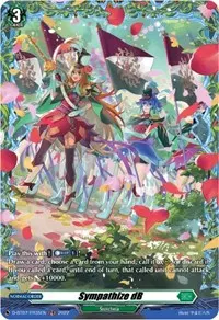 Sympathize dB FR (D-BT07: Raging Flames Against Emerald Storm)