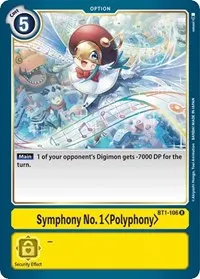Symphony No 1 Polyphony (Release Special Booster 1.0)