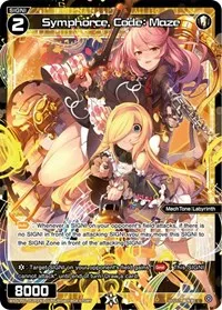Symphorce Code Maze Parallel Foil (Changing Diva) — WIXOSS Card Value