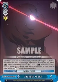 SYSTEM ALERT SR (Sword Art Online Animation 10th Anniversary)