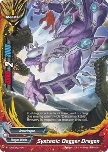 Systemic Dagger Dragon (Trial Deck: Dominant Dragons) — Future Card BuddyFight Card Value