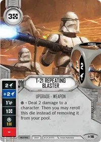 T 21 Repeating Blaster (Rivals) — Star Wars Destiny Card Value