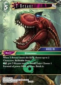 T Rexaur (Journey of Discovery) — Final Fantasy TCG Card Value