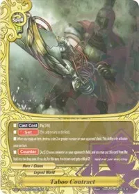 Taboo Contract (New World Chaos) — Future Card BuddyFight Card Value