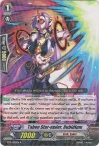 Taboo Star vader Rubidium (BT15: Infinite Rebirth)