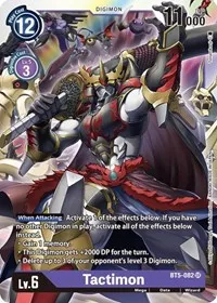 Tactimon (Battle of Omni) — Digimon Card Game Card Value