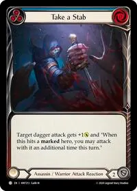 Take a Stab Blue (The Hunted)