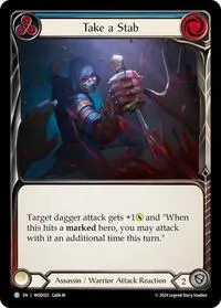 Take a Stab Blue (Blitz Deck: The Hunted - Arakni, Web of Deceit)
