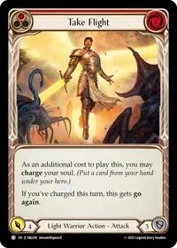 Take Flight Red (Silver Age Chapter 3) — Flesh & Blood TCG Card Value