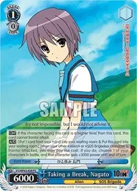 Taking a Break Nagato (The Melancholy Of Haruhi Suzumiya Power Up Set)