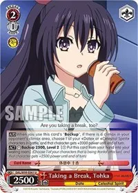 Taking a Break Tohka (Date A Live Vol.2)