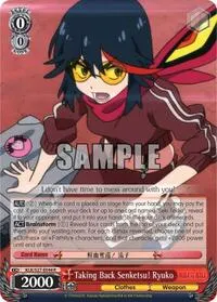 Taking Back Senketsu Ryuko (KILL la KILL)