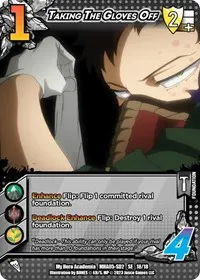 Taking The Gloves Off (UniVersus: My Hero Academia: Undaunted Raid)