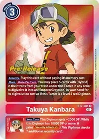Takuya Kanbara (Next Adventure Pre-Release Cards) — Digimon Card Game Card Value