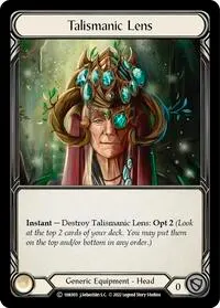 Talismanic Lens (Historic Pack 1 Blitz Deck: Kano)