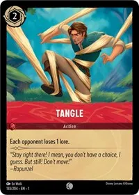 Tangle (The First Chapter) — Lorcana TCG Card Value