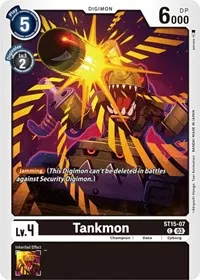 Tankmon (Starter Deck 15: Dragon of Courage)