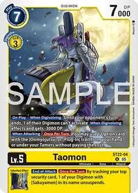 Taomon (Starter Deck 22: Amethyst Mandala Advanced Deck Set)