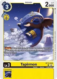 Tapirmon (Exceed Apocalypse)