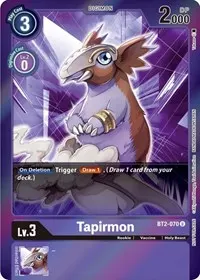 Tapirmon Event Pack 4 (Release Special Booster 1.0)