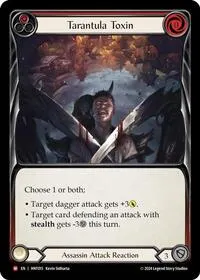 Tarantula Toxin (The Hunted)