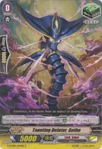 Taunting Deletor Gotho (G-CMB01: Vanguard & Deletor)
