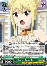 Taurus Form Lucy SR (FAIRY TAIL 100 YEARS QUEST)