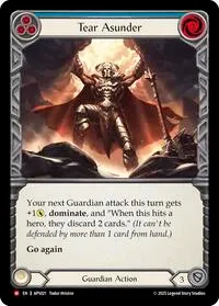 Tear Asunder (Armory Deck: Pleiades) — Flesh & Blood TCG Card Value