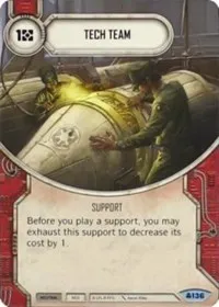Tech Team (Convergence) — Star Wars Destiny Card Value