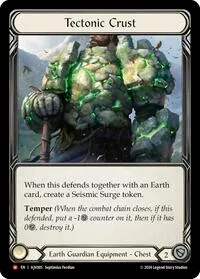 Tectonic Crust (Armory Deck: Jarl Vetreidi) — Flesh & Blood TCG Card Value