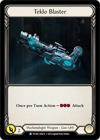 Teklo Blaster (Round the Table: TCCxLSS) — Flesh & Blood TCG Card Value
