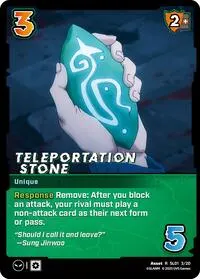 Teleportation Stone (Challenger Series: Solo Leveling)