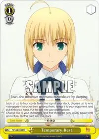 Temporary Rest (Fate/stay night [Unlimited Blade Works])