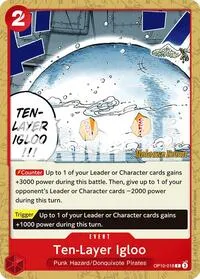Ten Layer Igloo (Royal Blood Release Event Cards) — One Piece Card Game Card Value