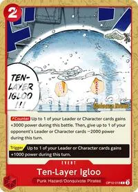 Ten Layer Igloo (Royal Blood Release Event Cards)