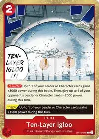 Ten Layer Igloo Pirate Foil (Premium Booster -The Best- Vol. 2)