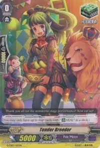 Tender Breeder (G-TD07: Illusionist of the Crescent Moon) — Cardfight Vanguard Card Value