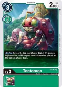 Tentomon (Starter Deck 04: Giga Green) — Digimon Card Game Card Value
