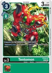 Tentomon (Starter Deck 20: Protector of Light) — Digimon Card Game Card Value