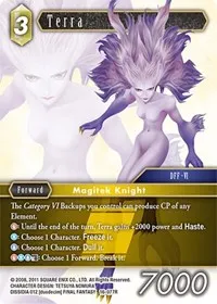 Terra (Emissaries of Light) — Final Fantasy TCG Card Value