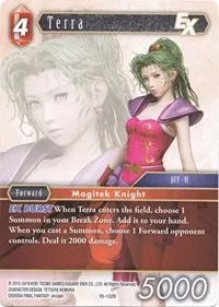 Terra EX Starter (Opus X) — Final Fantasy TCG Card Value
