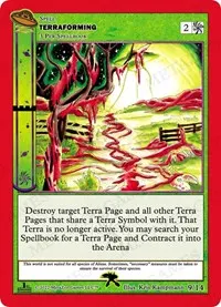Terraforming (UFO: First Edition Tribal Theme Decks)