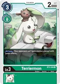Terriermon (Release Special Booster 1.5) — Digimon Card Game Card Value