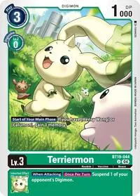 Terriermon (Release Special Booster 2.5) — Digimon Card Game Card Value